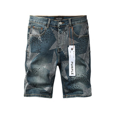 PURPLE Denim Shorts #5116