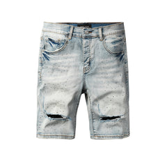 PURPLE Denim Shorts #5113