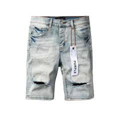 PURPLE Denim Shorts #5113