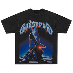Godspeed Graphic-Print Boxy-Fit T-Shirt