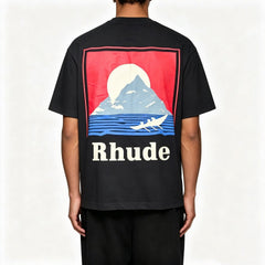RHUDE Moonlight Regatta Crewneck Tee