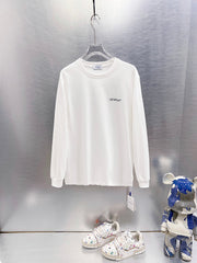 Off White Caravaggio Painted Print Long-Sleeve T-Shirt