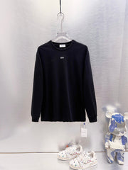 Off White Arrow Back Print Long-Sleeve T-Shirt
