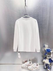 Off White Logo Print Long-Sleeve T-Shirt