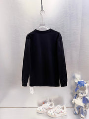Off White Logo Print Long-Sleeve T-Shirt