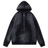 AMIRI Bones Studded Zip Hoodie