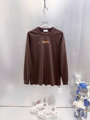 Off White Logo Print Long-Sleeve T-Shirt