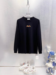 Off White Logo Print Long-Sleeve T-Shirt