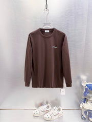 Off White Logo Print Long-Sleeve T-Shirt
