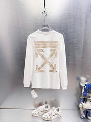 Off White Tape Arrow Long-Sleeve T-Shirt