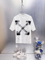 Off White Spray Paint Graffiti Arrows T-Shirt