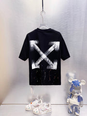 Off White Spray Paint Graffiti Arrows T-Shirt