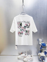 Off White Logo Print T-Shirt #9299