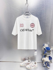Off White Logo Print T-Shirt #9602
