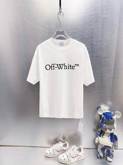 Off White Logo Print T-Shirt #9603