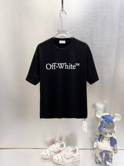 Off White Logo Print T-Shirt #9612