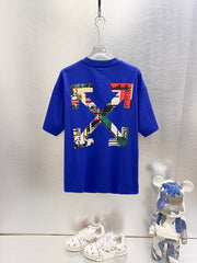 Off White Logo Print T-Shirt #9612