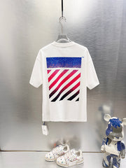 Off White Logo Print T-Shirt #9619