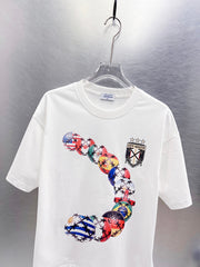Off White Logo Print T-Shirt #9621