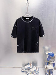 Off White Logo Print T-Shirt #9655