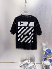 Off White Logo Print T-Shirt #9655