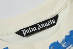 Palm Angels Curved-Logo Cotton T-Shirt