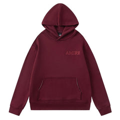 Amiri Core Logo-Embroidered Cotton Hoodie