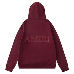 Amiri Core Logo-Embroidered Cotton Hoodie