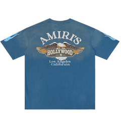 AMIRI Eagle Flames Graphic T-shirt