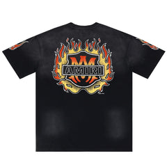 AMIRI flame-graphic T-shirt