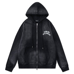 AMIRI Hollywood Zip Hoodie Black