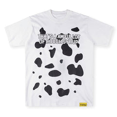 THAT'S A AWFUL LOT OF COUGH SYRUP Fun Graphic Pure Cotton Tee