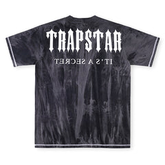 THAT'S A AWFUL LOT OF COUGH SYRUP Tie-dye print washed-distressed T-Shirt