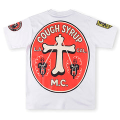 THAT'S A AWFUL LOT OF COUGH SYRUP Multi-element printed casual Tee