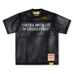 THAT'S A AWFUL LOT OF COUGH SYRUP Mesh Graphic T-Shirt
