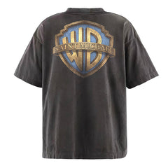 Saint Michael Triple Sevens Marvin Grey Wash T-shirt