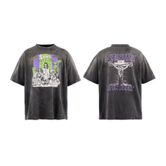 Saint Michael Love Sick graphic-print T-shirt