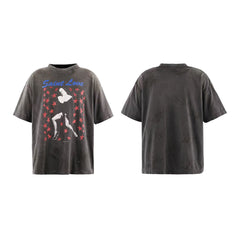 Saint Michael graphic-print T-shirt