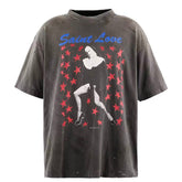 Saint Michael graphic-print T-shirt