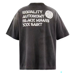 Saint Michael Blackmeans graphic-print T-shirt