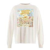 SAINT MICHAEL Wet Printed Cotton Long sleeve Tee