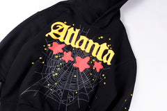 SP5DER Atlanta star-print hoodie
