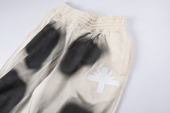Vertabrae Spotted flared sweatpants