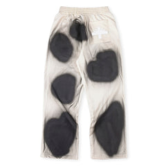 Vertabrae Spotted flared sweatpants