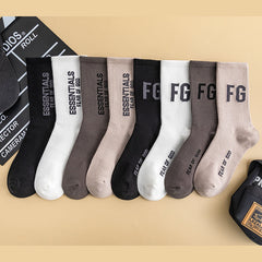 FG Vintage Alphabet Socks 2 pairs
