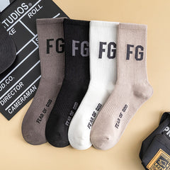 FG Vintage Alphabet Socks 2 pairs