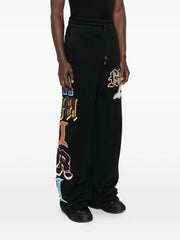 AMIRI Varsity Patch Sweatpant Black