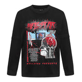 Studios Designer Graphic Print Long Sleeve Tee
