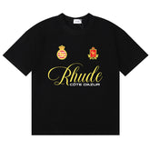 RHUDE Script Crest Tee