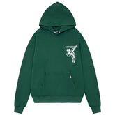Mascot-print jersey Hoodie